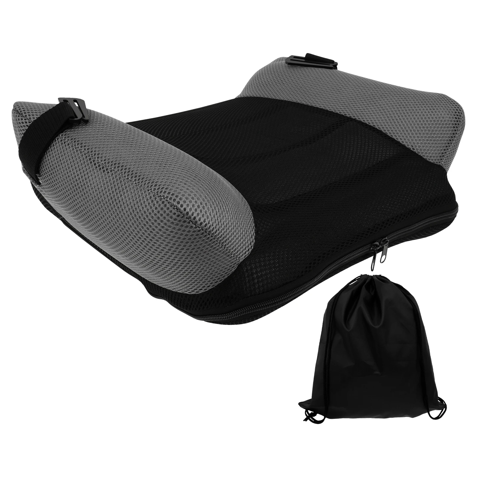 Auto opblaasbare stoelverhoger PVC universeel reizen draagbaar boosterkussen met opbergtas voor kinderen comfort en veiligheid reizen