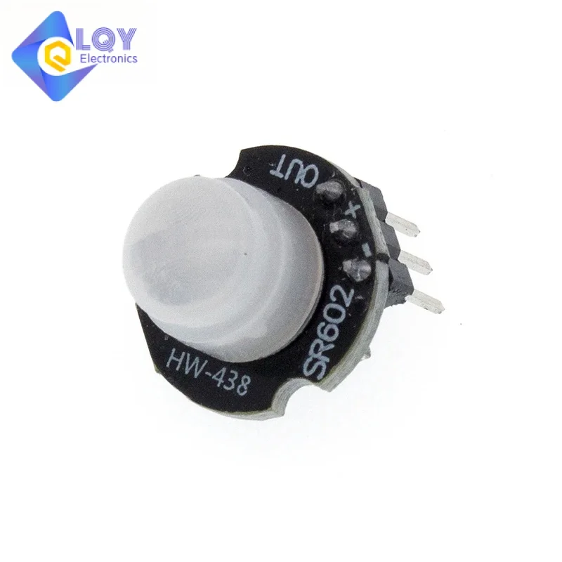 LQY MH-SR602 MINI Motion Sensor Detector Module HC-SR602 Pyroelectric Infrared PIR sensory switch Bracket Diy With lens