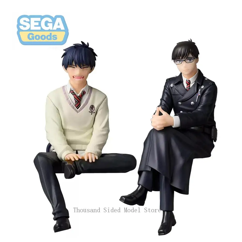 

In Stock Original SEGA PM Blue Exorcist Okumura Rin Okumura Yukio Premium Figure Anime Model Collectible Toys Kawaii Doll Gift