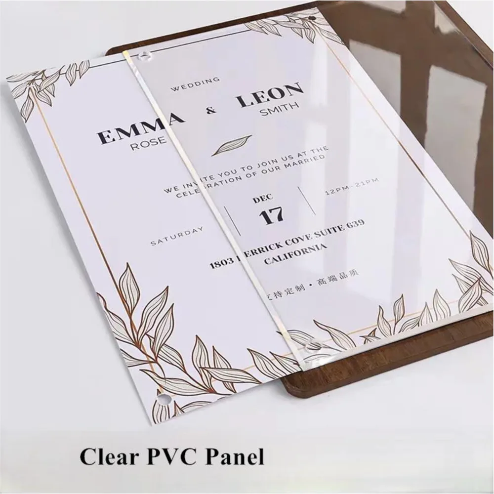 1PCS A5 148X210MM Wood Sign Holder Display Stand Office Restaurants Table Plastic Menu Flyer Paper Stand Photo Picture Frames view 5