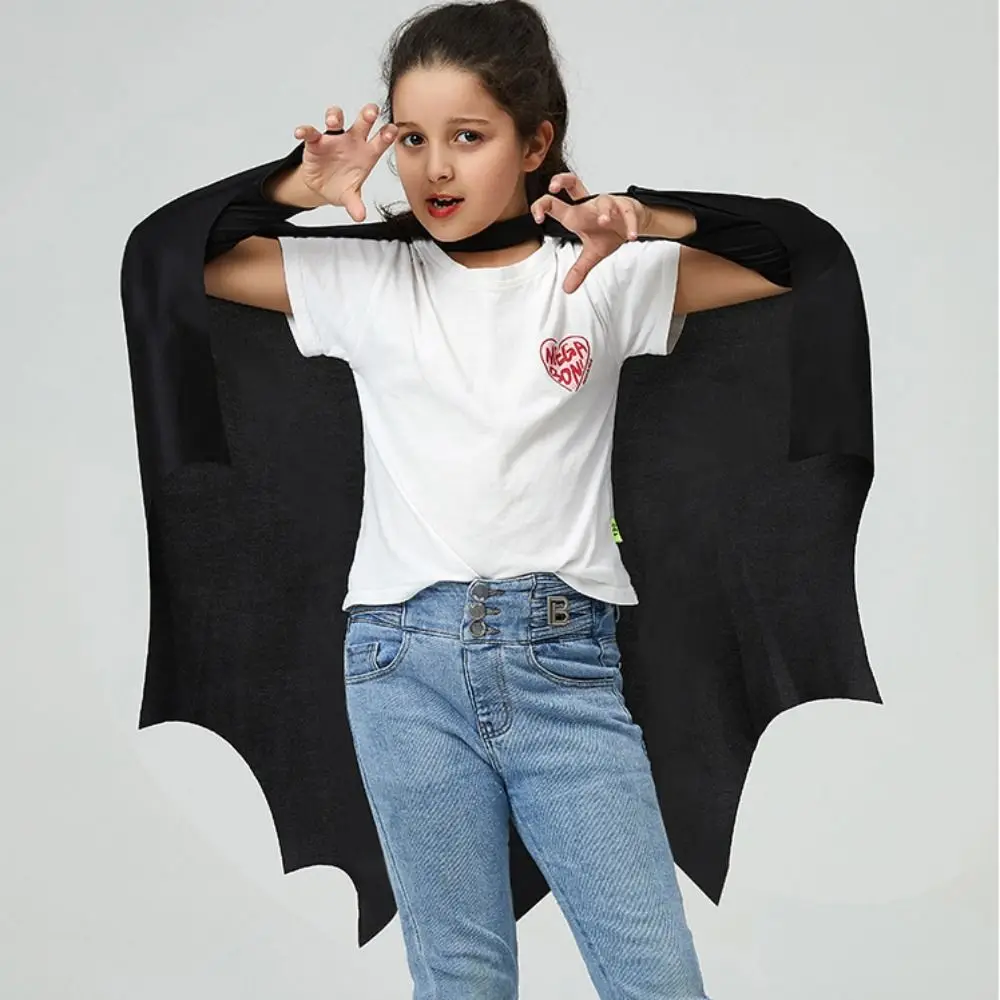 Costumes de déguisement mignons, Cape d'aile de chauve-souris, accessoires de vêtements, Design de dessin animé, Costume de Cosplay pour enfants, Costume de Cosplay pour femmes