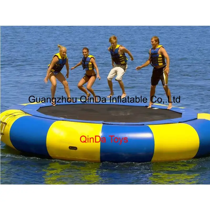 

ua Jump Inflatable Water Trampoline/ Floating Trampoline By Rave Sports For Sale