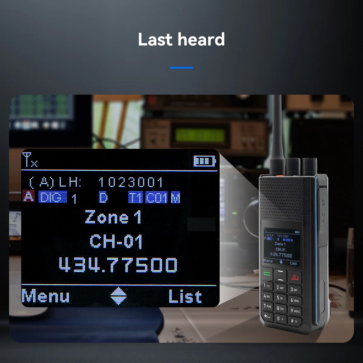 Retevis Ailunce H1 DMR Walkie Talkie Long Range Amateurfunk UHF VHF Kommunikation Zwei-Wege-Radiosender FM GPS APRS – Detail 19