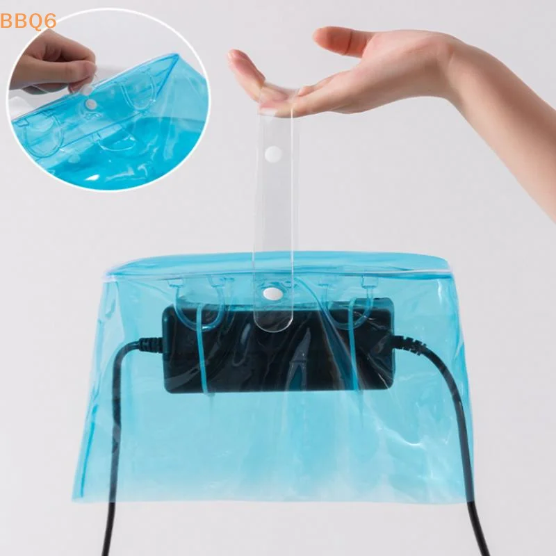 

*1Pcs Electric Motorcycle Charger Waterproof Cover PVC Outdoor Dustproof Protector EV Charging Plug Rainproof Storage Bag