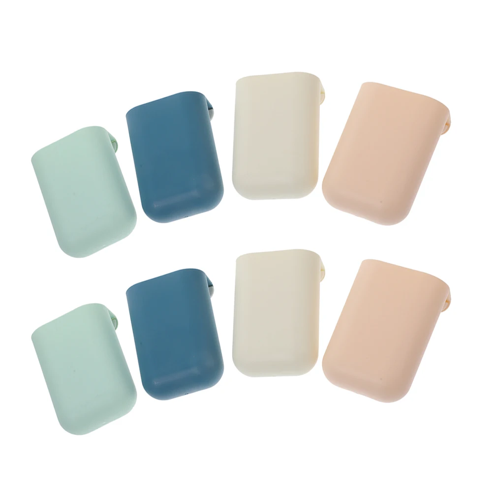

8 Pcs Desktop Storage Box Multifunctional Organizer Baskets Rolling Bin Hanging Cups Large Cart Accessories Plastic Bins Holder