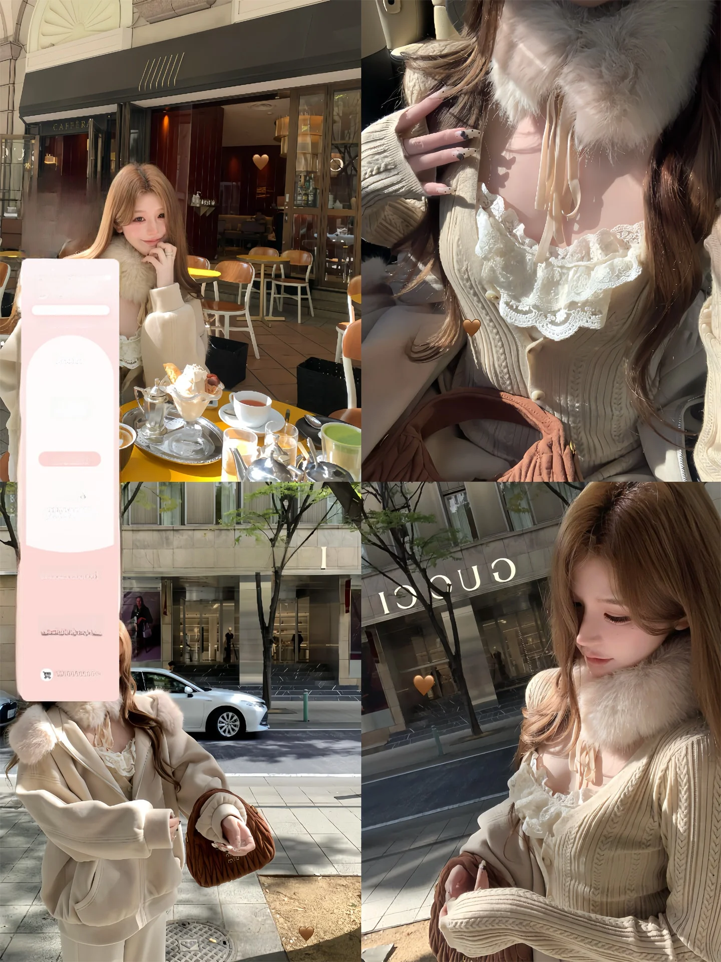 

Теплая женская зимняя куртка с капюшоном и съемным меховым воротником, свободного кроя, в корейском стиле, из хлопка, от BAI UI Nǚ