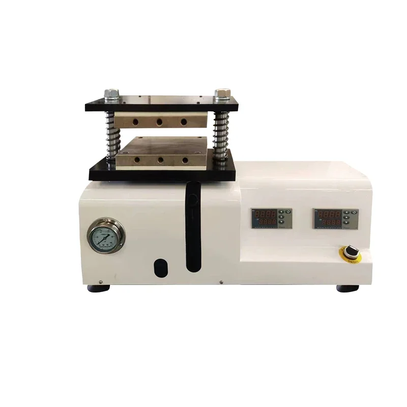 

Small flat vulcanizer Rubber electrothermal tablet injection molding machine Plastic particles
