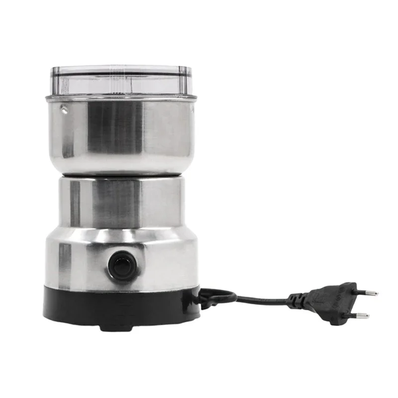 Electric Coffee Grinder Machine for Home, EU Plug - Kitchen Grinder for Cereal Nut Bean Grain Spice Grinding