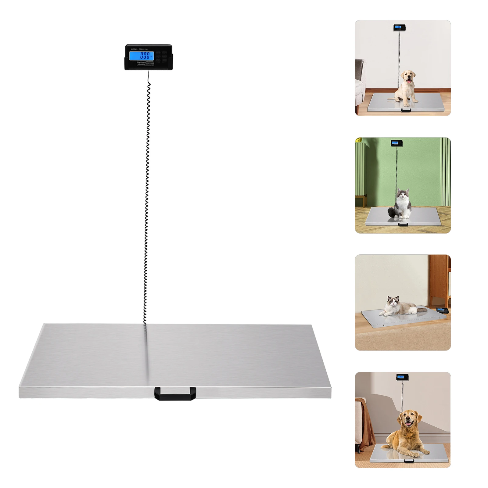 200KG Digital Pet Platform Scale LCD Display