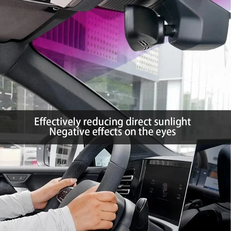 20x150 سنتيمتر العالمي سيارة الشمسية نافذة تينت فيلم العزل الحراري اللون تغيير فيلم الشمس الظل الزجاج الأمامي ظلة حامي