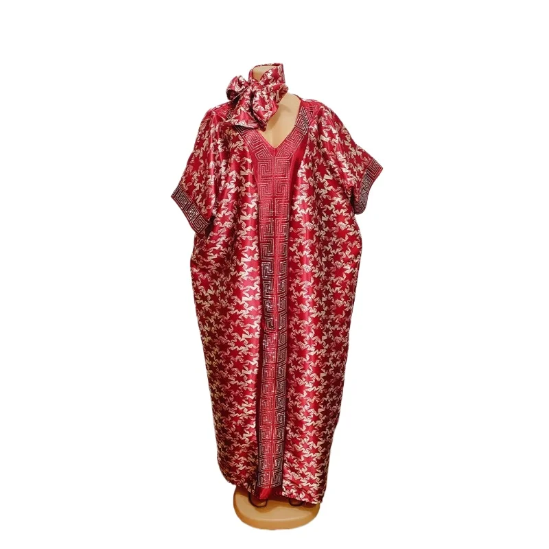 

Plus Size African Dresses for Women Traditional Africa Clothing Dashiki Ankara Gown Abayas Muslim Kaftan Maxi Christmas Dress