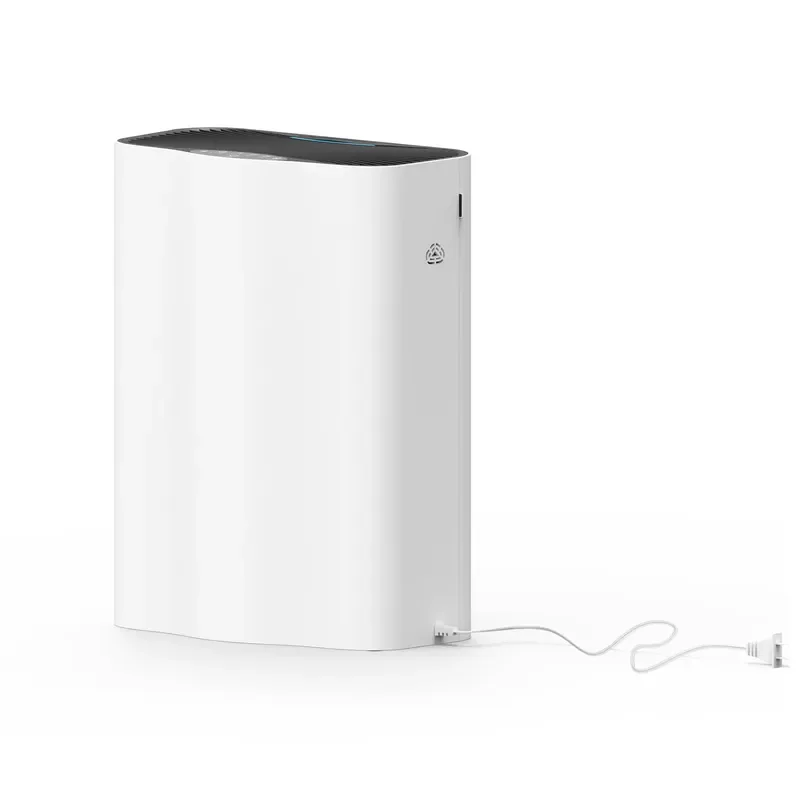 Electrostatic HEPA Filter Activated Carbon Plastic Portable Electric Air Purifier Smart Control Aromatherapy
