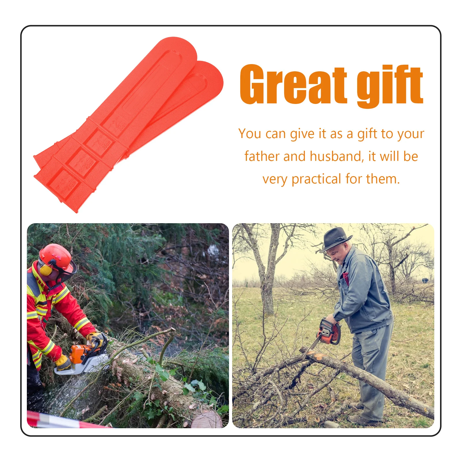 

8pcs Protective Cover Plastic Safety Chainsaw Case Durable Sleeve For Home Travel Storage Chainsaw Supply Tool Case