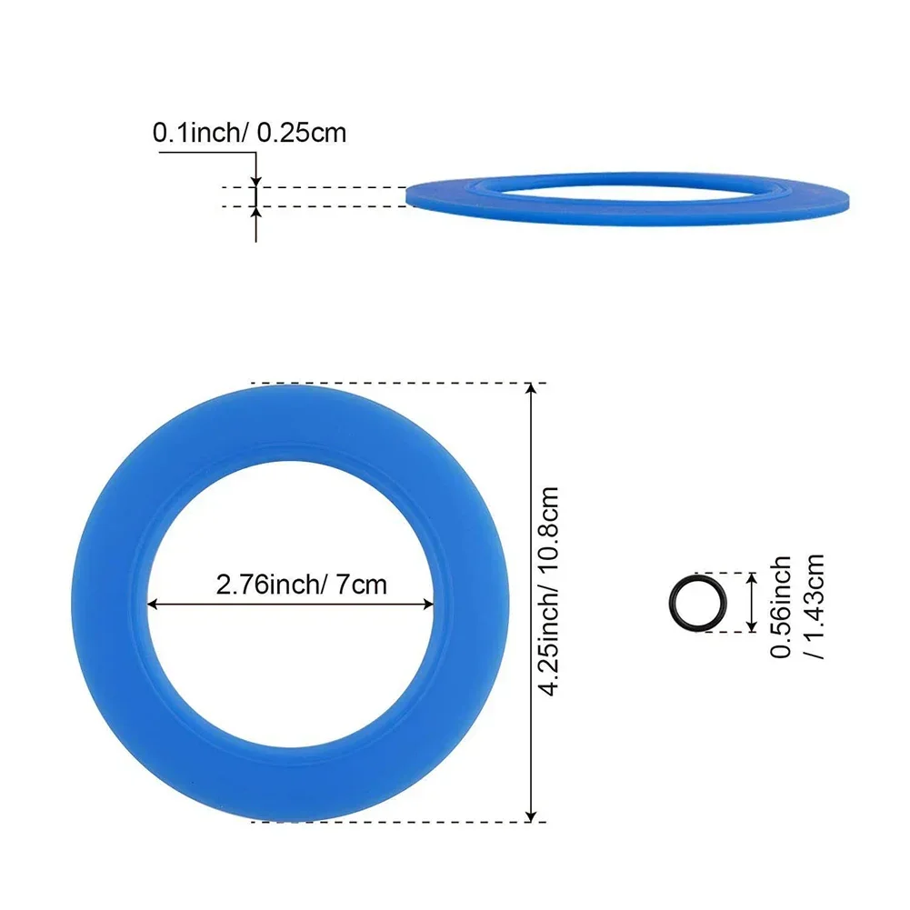 

Quiet And Easy To Install Toilet Canister Flush Valve Seal Kit Replacement Improved Flushing Efficiency Pack Of 2