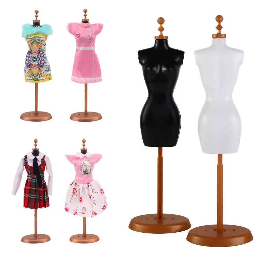 

Tool Toys Dress For 1/6 Dolls Accessories Mini House Mannequin Model Stand Hangers Doll Dress Support Display Nice New Holder