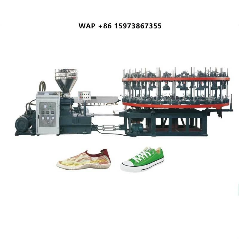 Direct Soling Rotary Type PU Molding Machine for Shoes Making