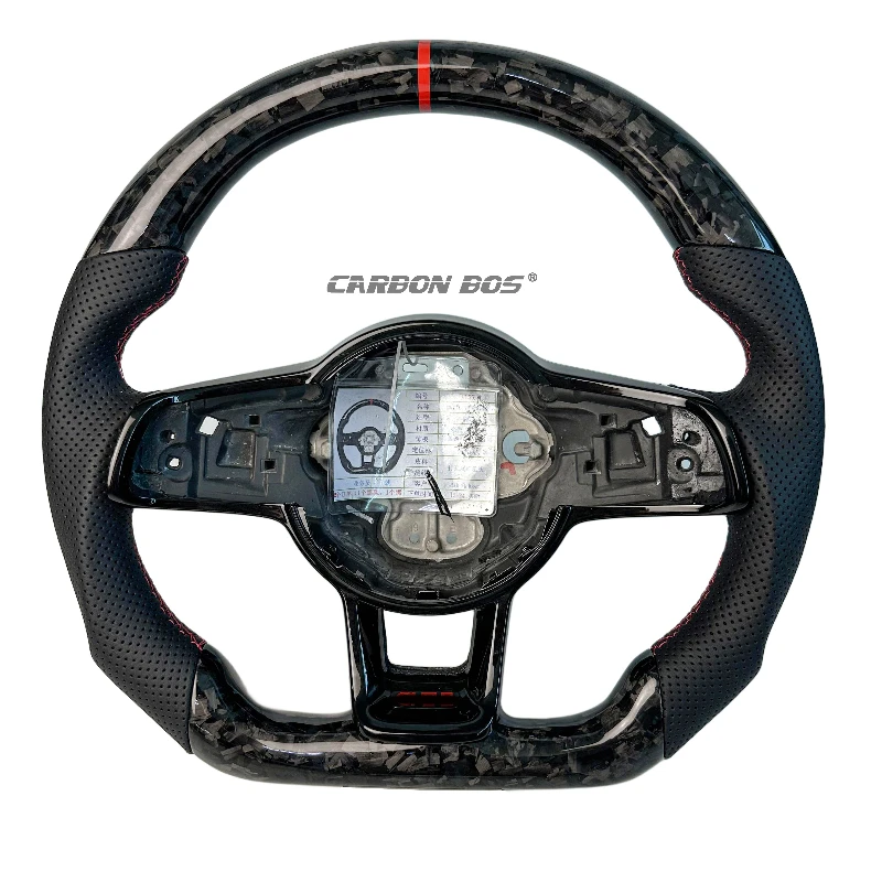 

Steering Wheel For VW Golf 7 MK7 Mk7.5 GTI Scirocco Polo GTS R Line 2014-2017 Alcantara Customized RPM Sport Wheel