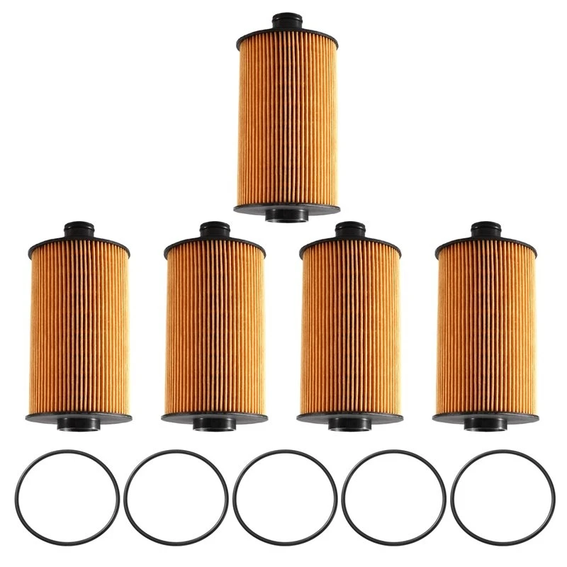 5Pcs Oil Filter 13055724 For Foton Lovol With WEICHAI Engine