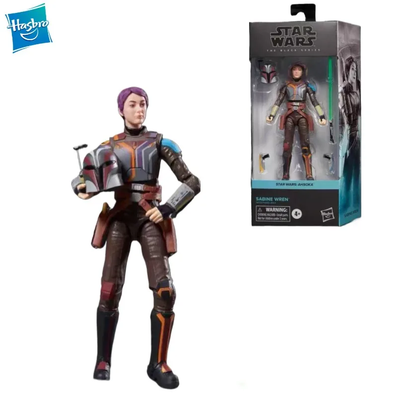 

Новая оригинальная фигурка Hasbro STAR WARS AHSOKA SABINE WREN, коллекция игрушек, подарков