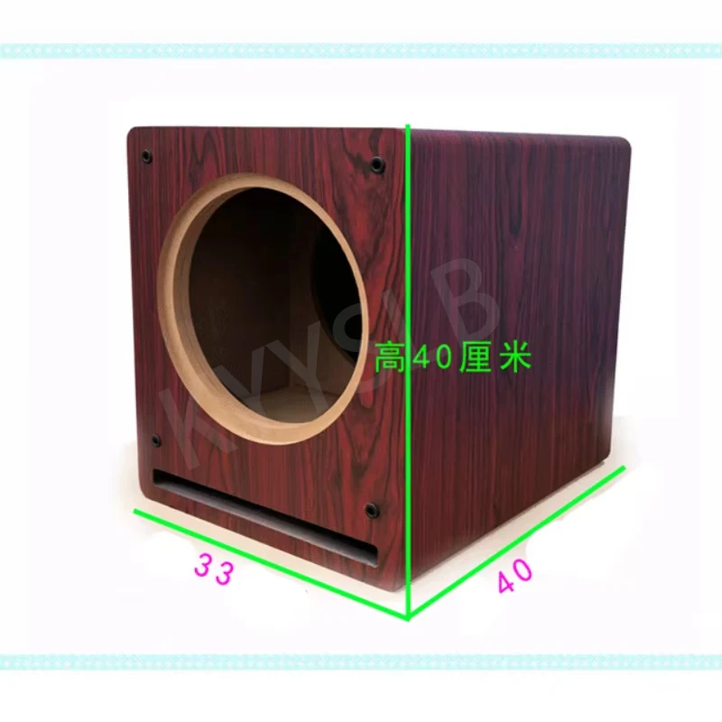 10-12 Inch Subwoofer Wooden Speaker Box Empty Case Audio Car Subwoofer Wood Body DIY Enclosure Amplifier Speakers Shell