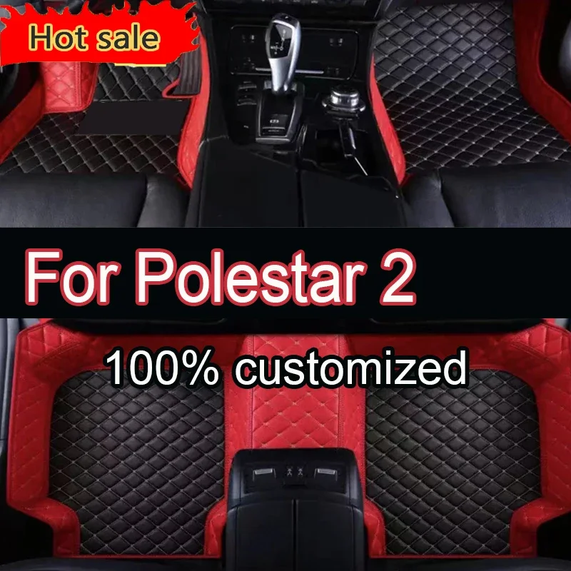 

Car Floor Mats For Polestar 2 2020-2022 DropShipping Center Auto Interior Accessories Leather Carpets Rugs Foot Pads 0527