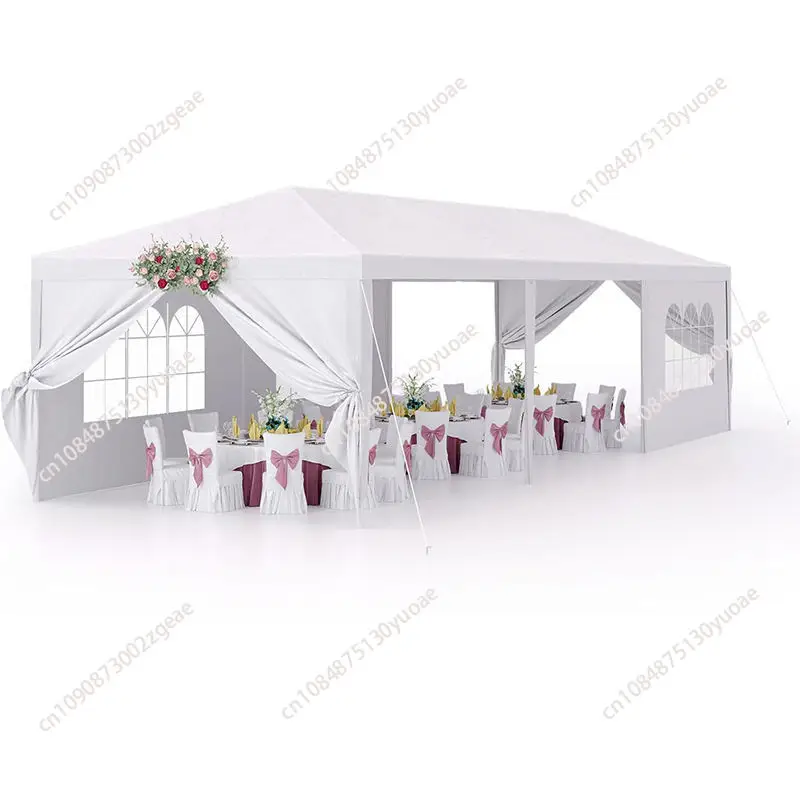 

Outdoor Canopy, Tent Patio Camping Heavy Duty Gazebo Shelter Party Wedding with Side Removable Walls, Waterproof Shelter
