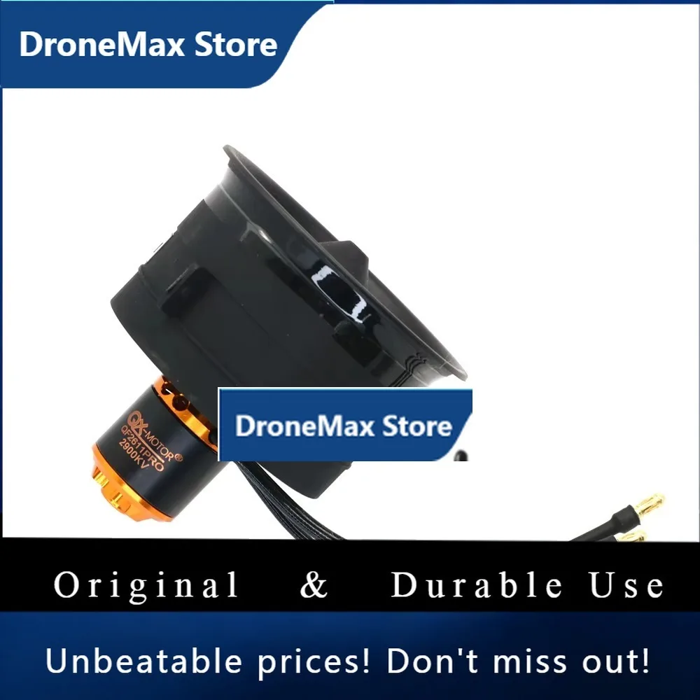 DroMaQX-MOTOR QF2611 64mm 5-Blade EDF Ducted Fan 2900KV/3200KV/4000KV CW/CCW Brushless Motor For RC Models
