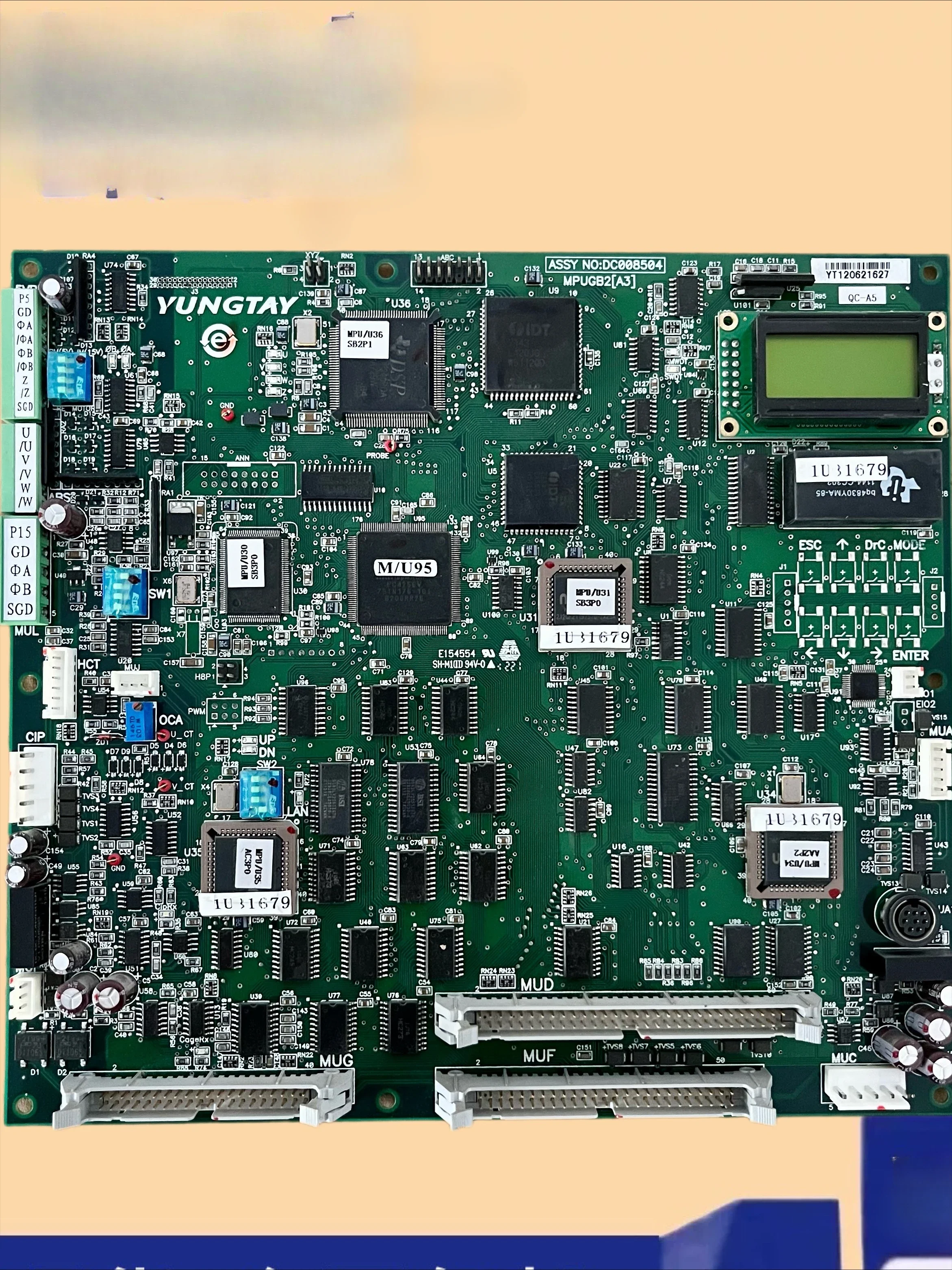 

ENT elevator motherboard MPUGB2 [A3] board NO: DC008504 motherboard