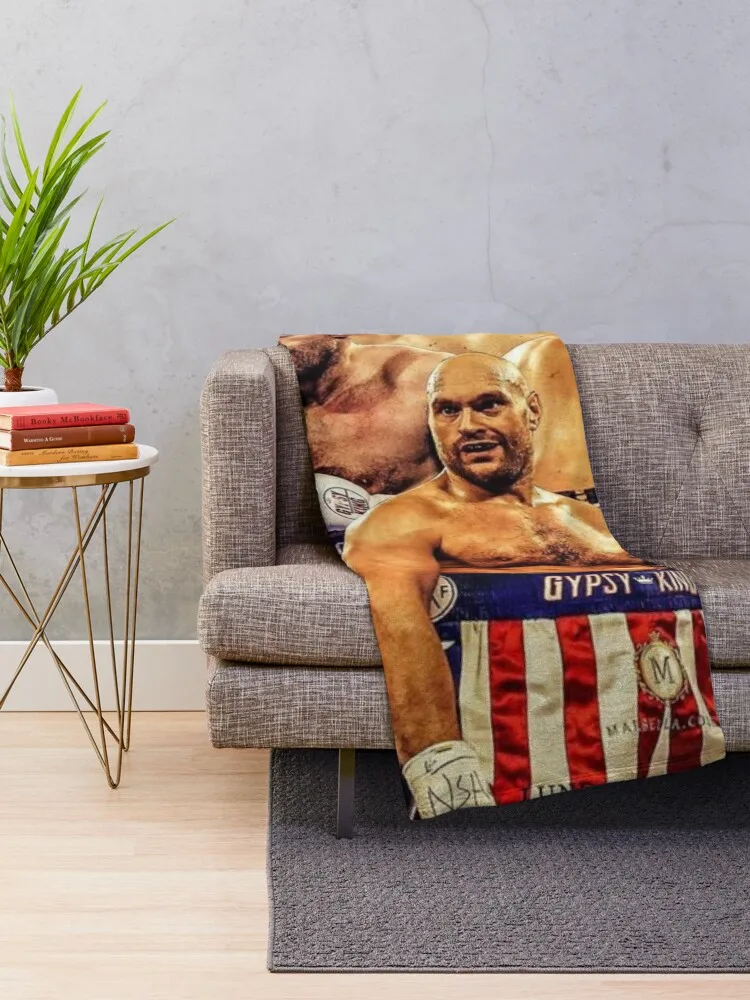 Tyson Fury Throw Blanket Travel Summer Beddings Blankets