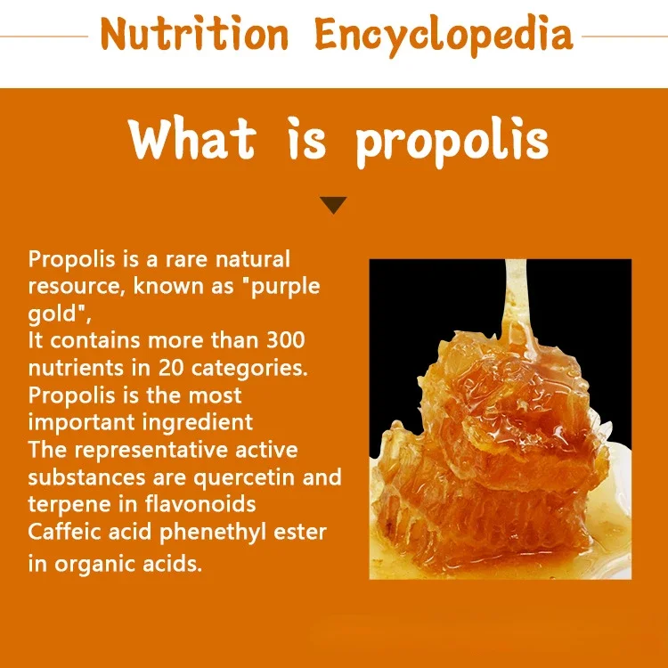 Puur Natuurlijke Propolis Zachte Capsule, Energie Aanvullen, Je Versterken, Voedingssupplement