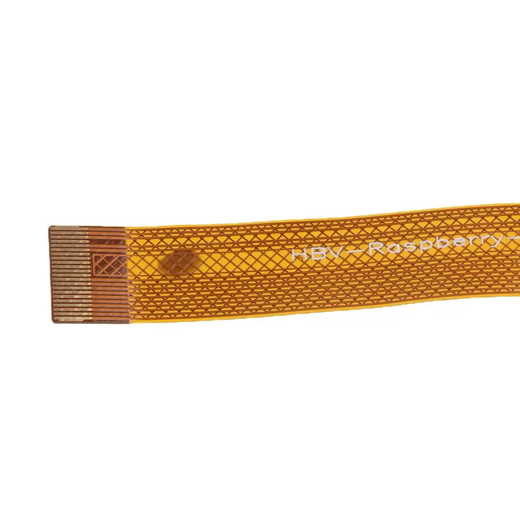 Camera Flex Cable Gold Plastic Ribbon Line FFC Camera Extension Cord for Raspberry Pi Zero 1.3 Camera Projects