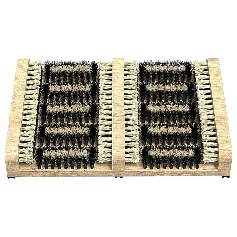 

Всепогодная щетка для чистки обуви на открытом воздухе, прочная нейлоновая щетина, щетка для удаления снега, легко чистящаяся портативная щетка для обуви в патио