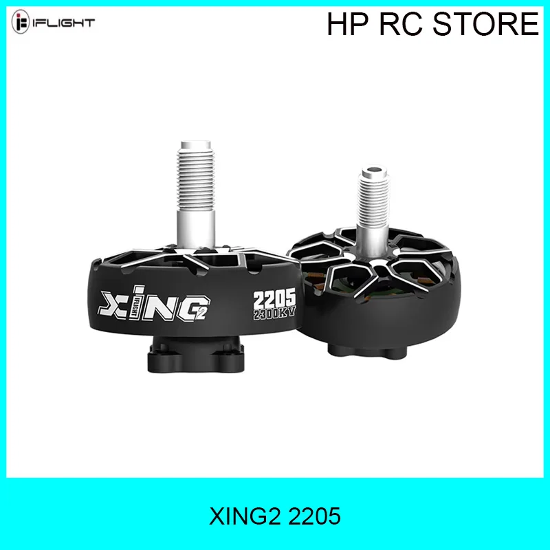 iFlight XING2 2205 2300KV/2450KV/3200KV 4-6S FPV Motor Unibell with 5mm shaft for FPV part Accessory