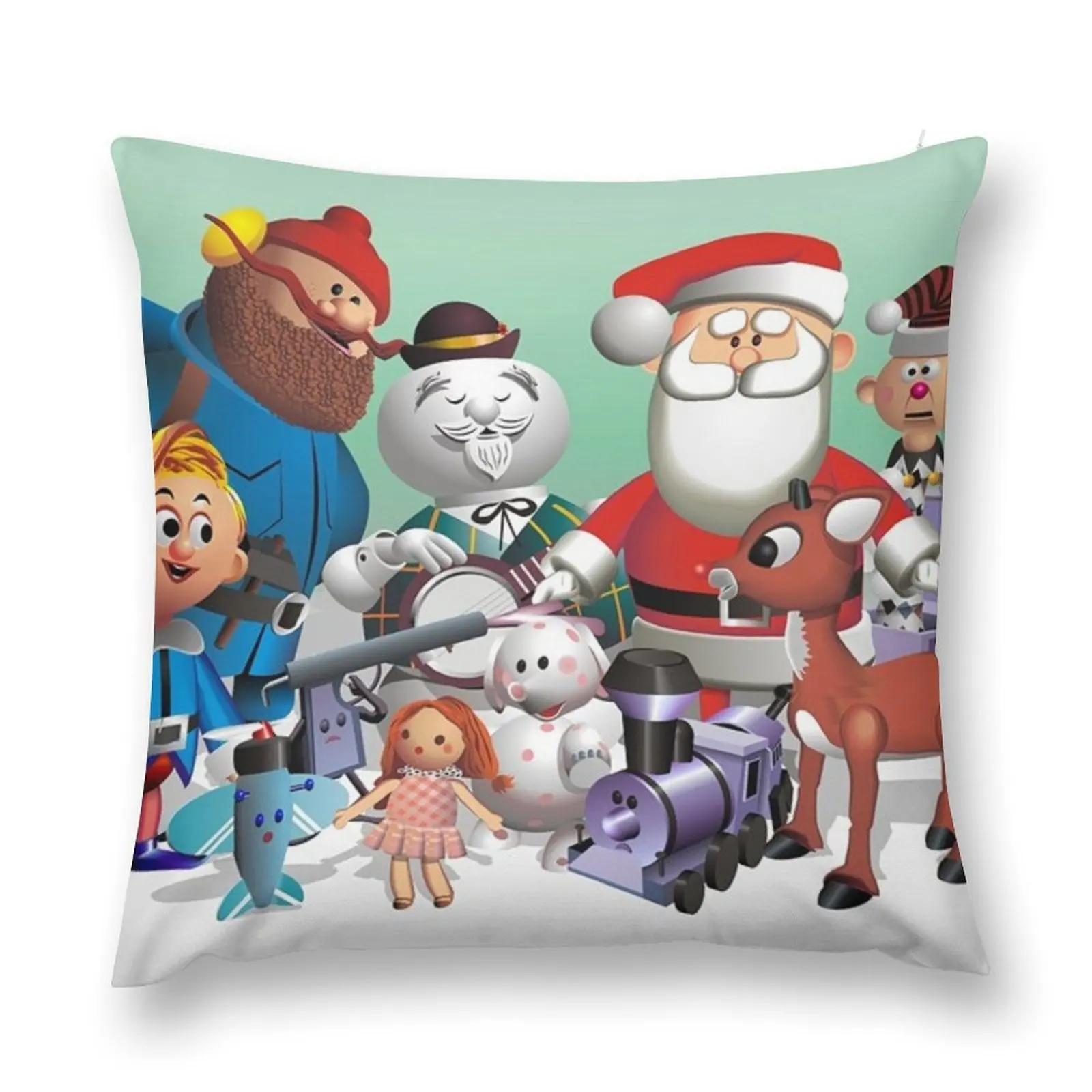 

Holiday Fun Throw Pillow Decorative Cover For Living Room Cushion Cover Luxury pillows decor home Covers For Sofas pillow