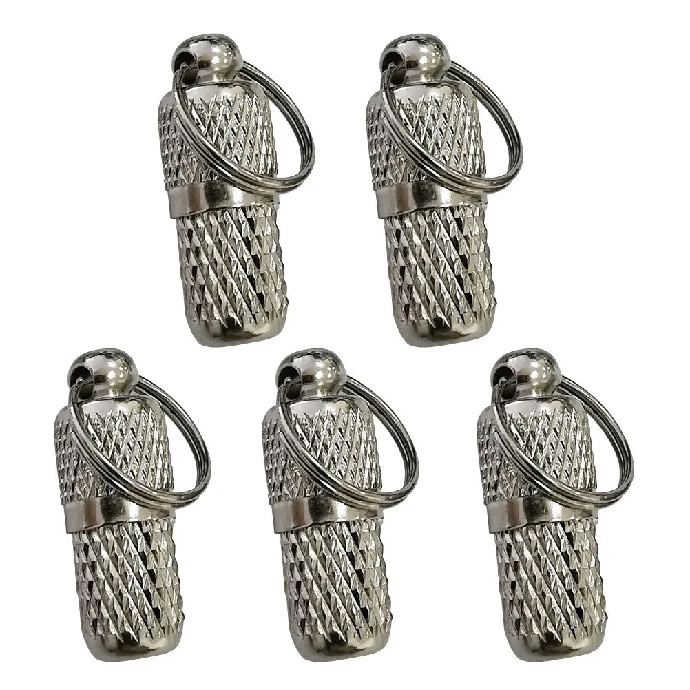 5Pcs Pet Identity Storage Pendant Collar Hanging Anti-Lost Tube Lightweight Premium Material Address Keeper Pet Supplies