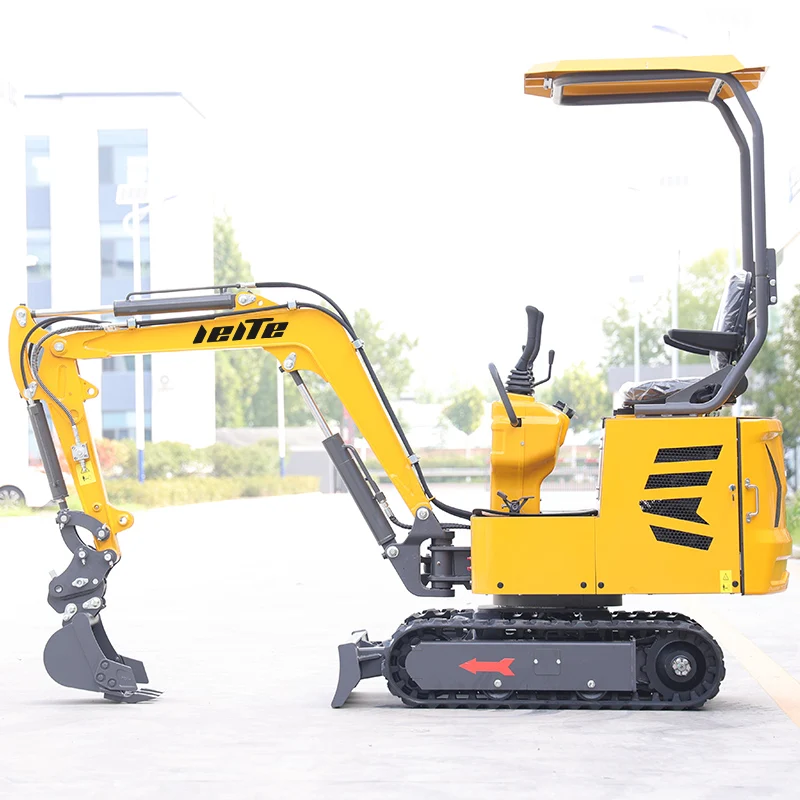 China Mini Excavator 1 Ton Small Garden Digging Machine Customization Full Hydraulic Mini Excavators price