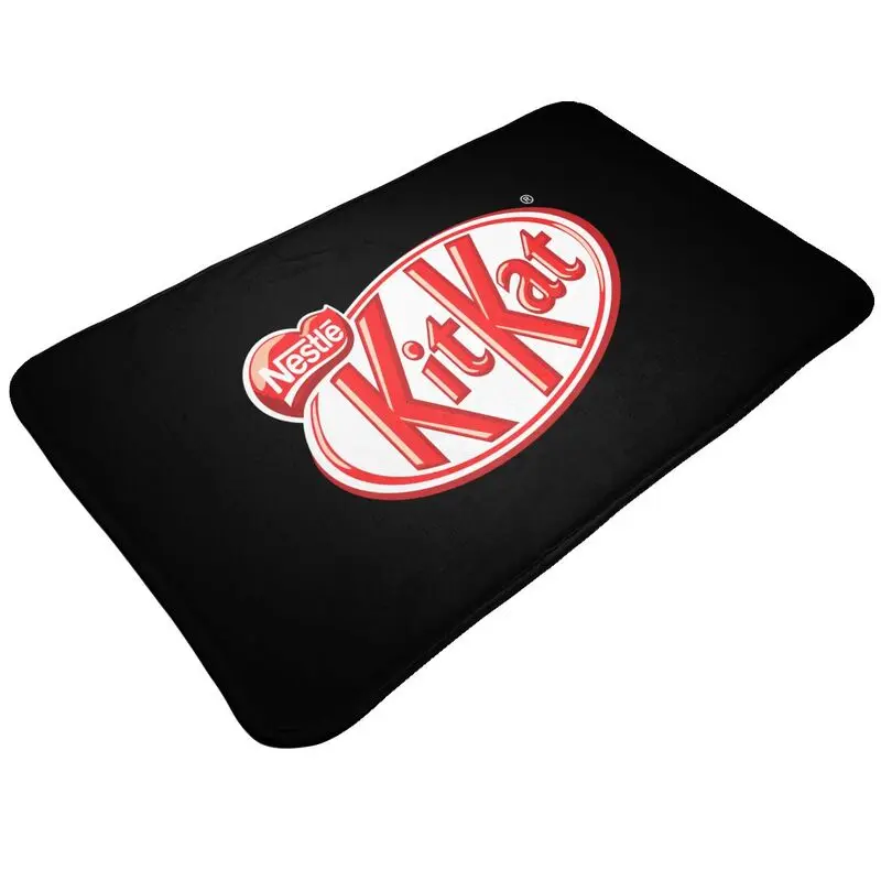 Nestle Kitkat Logo Schokolade Wafer Matte Teppich Teppich Decor Shaggy Haushalt Willkommen Mat Eingang Matte