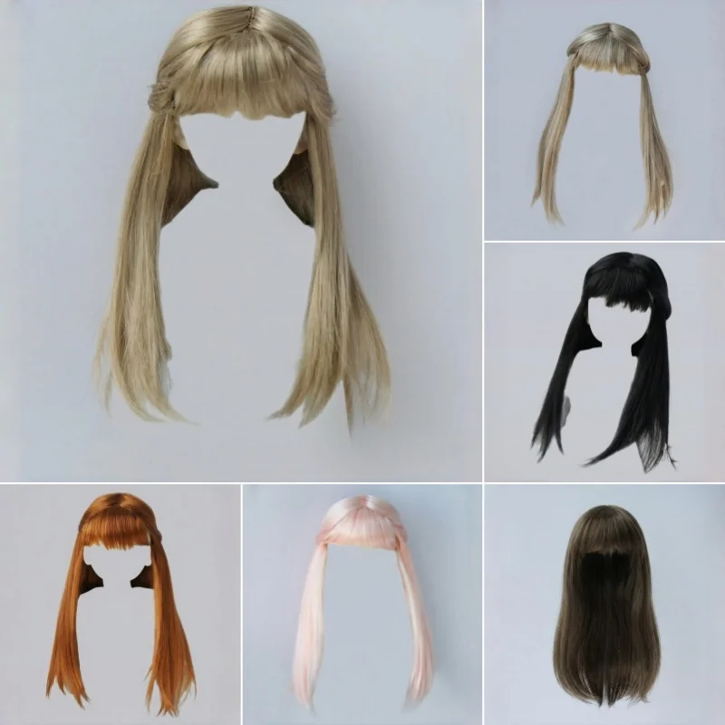 JD760  Juliet Half Pony Synthetic Mohair BJD Hair   Jusuns Full Sizes Doll Accessories