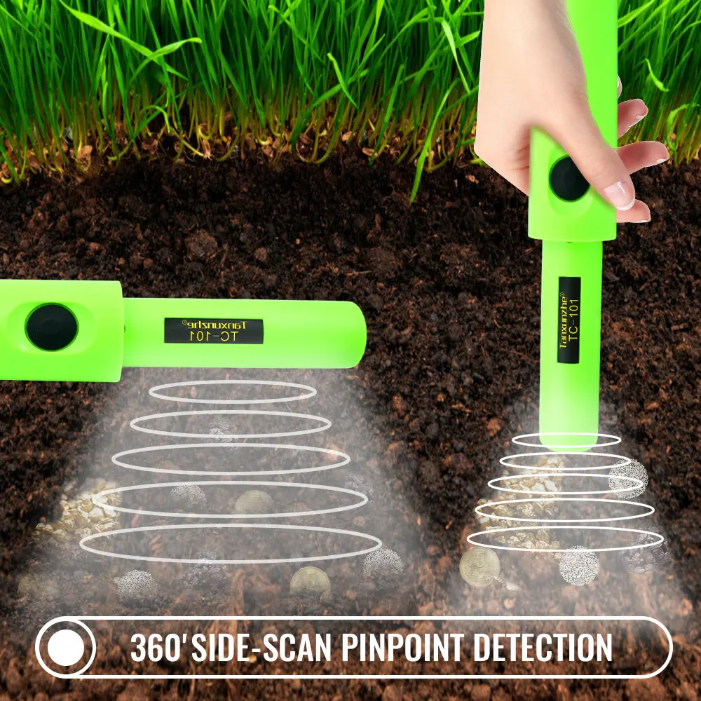 Tragbare TC-101 Metall Detektor Pointer Pinpoint Hand Metall Detektor Positionierung Stange Detektor Gold Diggers