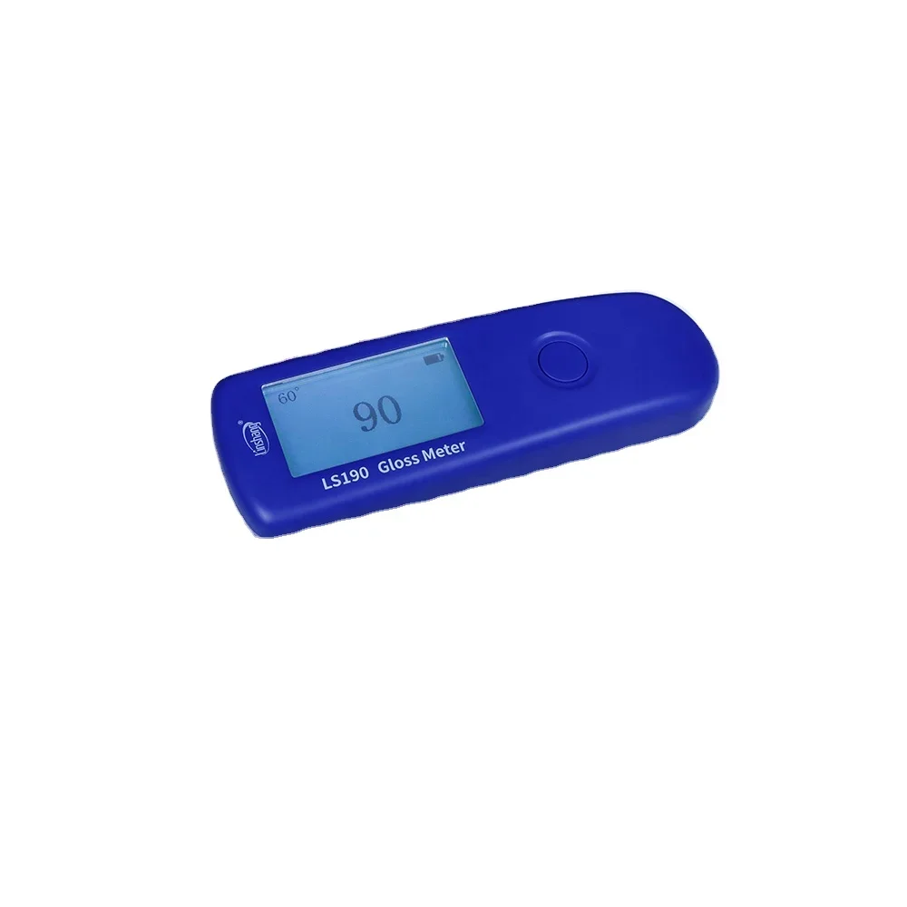 LS190 60 Degree Glossmeter Single Angle Gloss Instrument Portable Sheen Glossy Meter Digital Glossmeter Gloss Meter