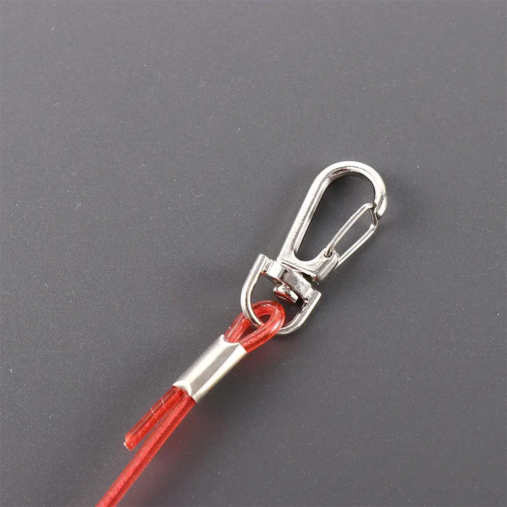 

Outdoor Tools Retractable Heavy Duty Phone Keychain Spring Rope Anti-lost Ropes Safety Line Fishing Lanyards Fishing Ropes