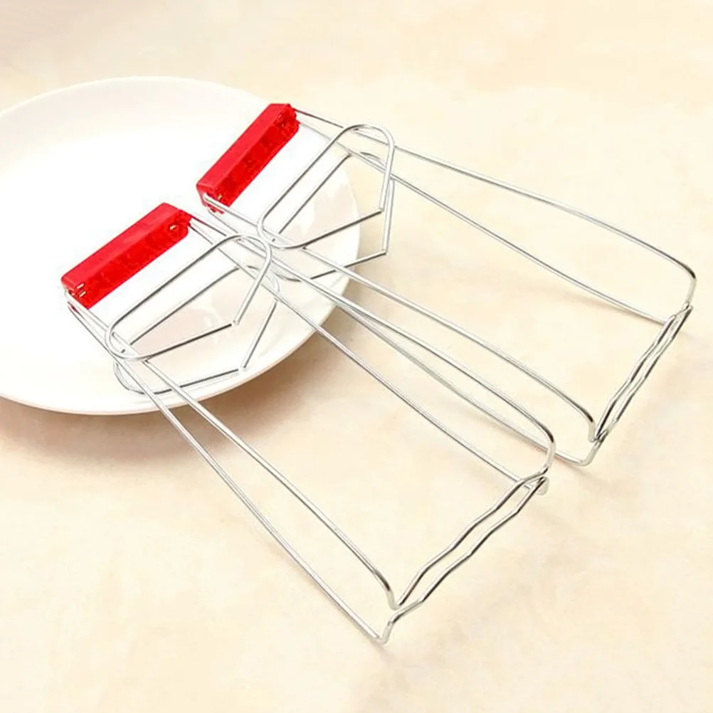 

Kitchen Bowl Holder Cooking Tongs Stainless Steel Hot Gripper Clips Clamp Dish Plate