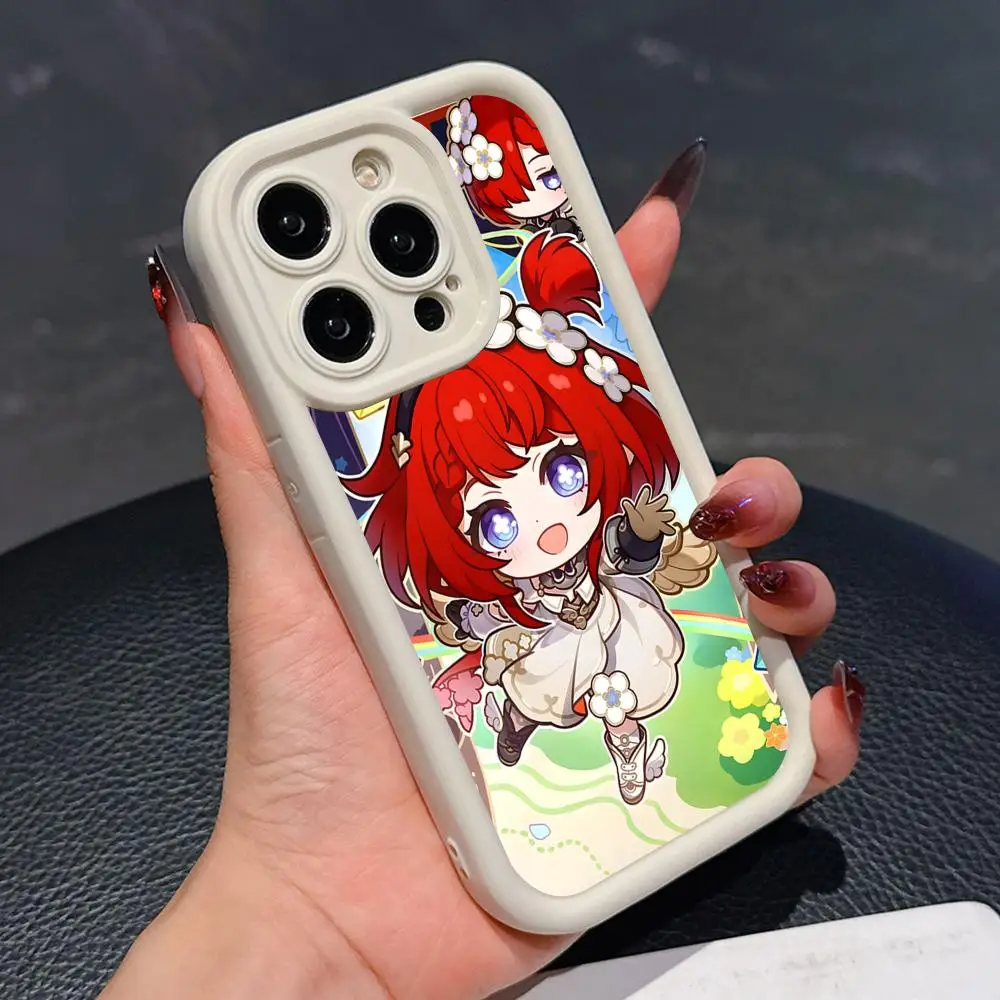 

HSR Tribios Thicken TPU Mobile Phone Case for iPhone 17 16 15 14 13 12 11 Air Pro Max Plus Colorful Cover