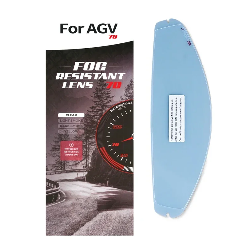 AGV K5 K3SV K1 헬멧 바이저 김서림 방지 필름, 풀 페이스 오토바이 헬멧 액세서리, K5 오토바이 헬멧 