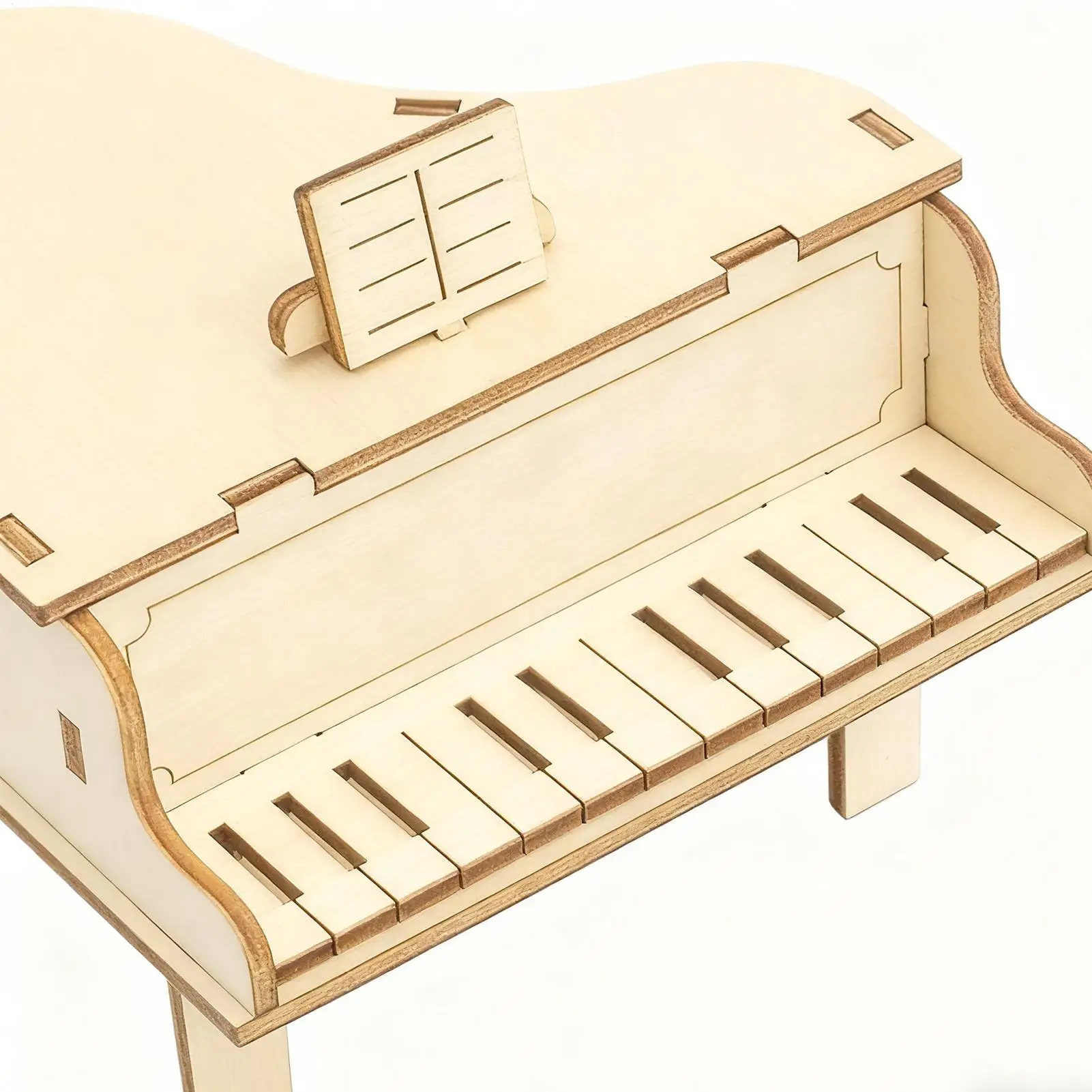 Carillon fai-da-te Modello di strumento in legno Materiale fai-da-te Giocattoli Kit carillon scientifico educativo per bambini di 7-14 anni Bambini Ragazzi