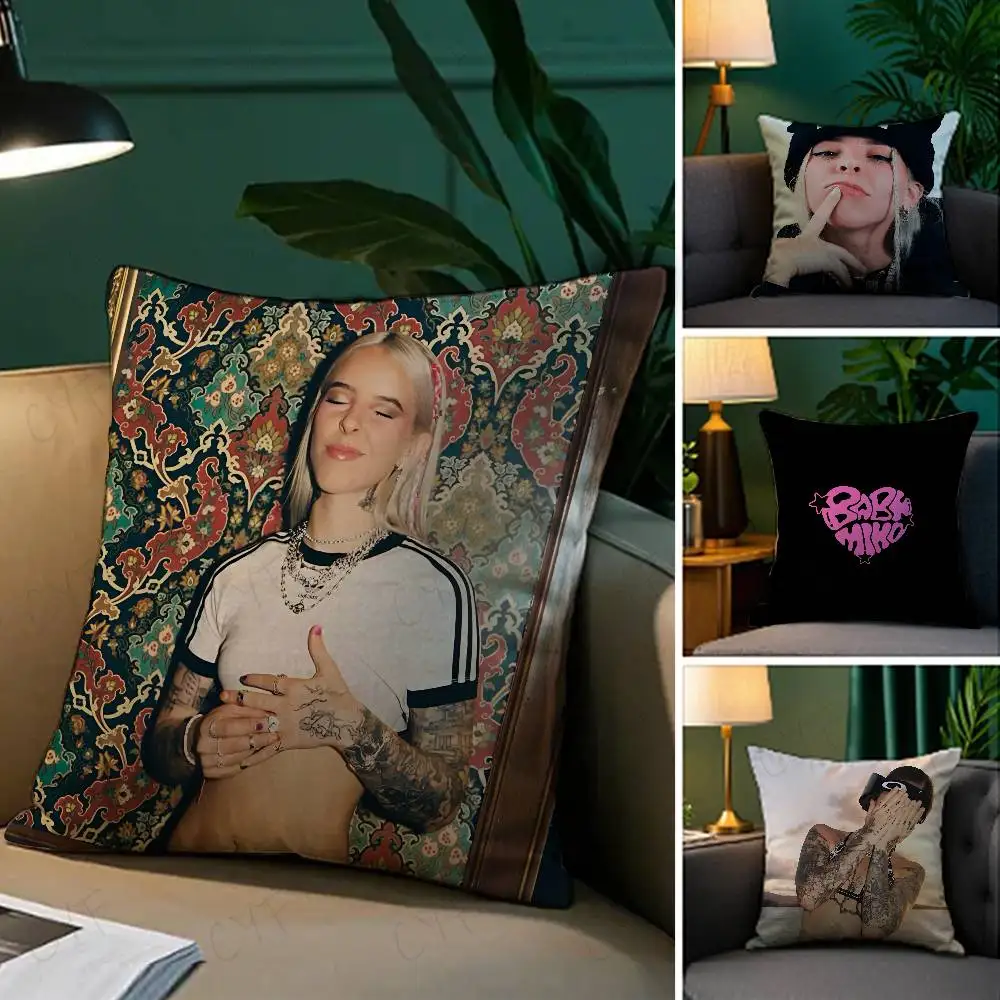 

Hot Singer Y-Young Miko Pillow Case Custom Printed Brushed Fleece Pillow, Baby Skin-Touch, Eco-Friendly Dye-Sublimation Cushion