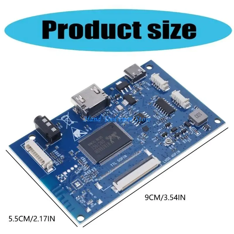 Picture 7: H37F LCD Screen Panel Hdmi+AUdio 40Pin LCD Driver Controller Board for Panel HJ080IA
