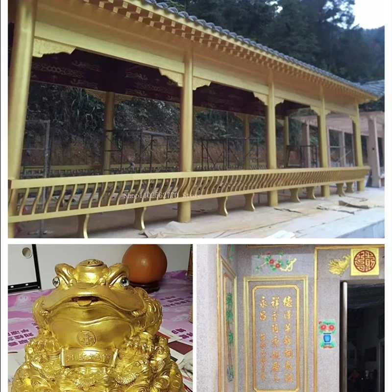 1kg German Super Bright Gold Powder Flash Powder Paint Does Not Fade DIY Suitable for Temple Buddha High-grade Crafts Paint