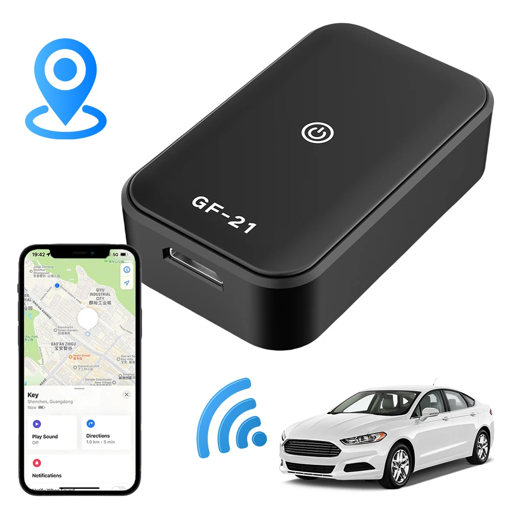 Anti-Theft Real-Time Locator WiFi + LBS + GPS Position Pet Kids Wallet Positioning Tracker Anti-Lost Device Smart Finder Locator