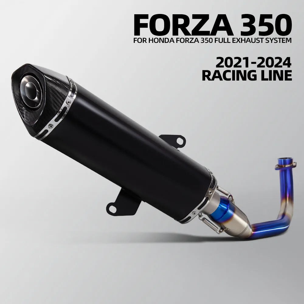 

Forza350 Exhaust System For Honda ADV350 Forza 350 NSS350 2021-2024 Motorcycle Exhausts Pipe Kit Manifold Muffler with DB Killer